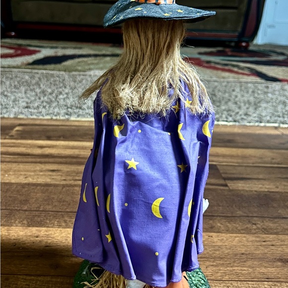 Clothique • Vintage • Fabric Mache • Halloween Witch • Ghost/Pumpkin • Figure - Picture 6 of 10